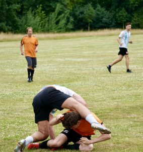 Kampf um jeden Meter.