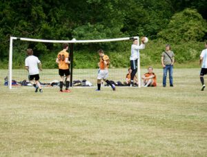 Null Null-Keeper Wessner in Aktion.